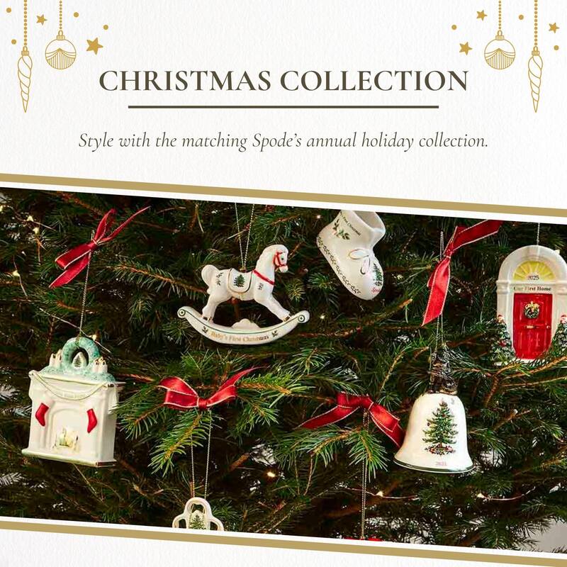 Spode Santa Annual Bell Ornament 2025
