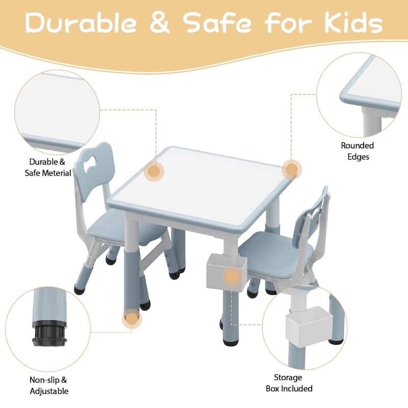 Kids Table and 4 Chairs Set