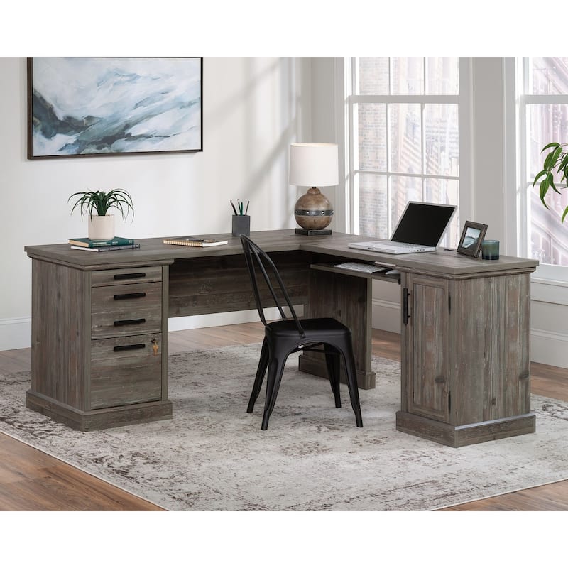 Aspen Post L-Desk 66 X 66