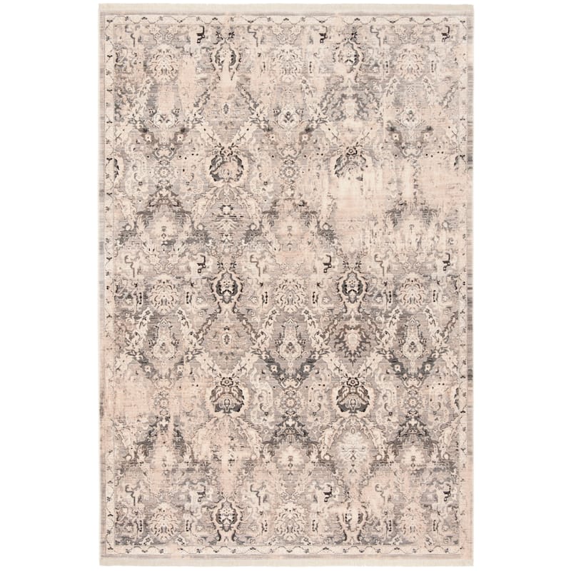 SAFAVIEH Vintage Boho Persian Genesia Oriental Polyester Rug with - 8' x 10' - Grey/Blue