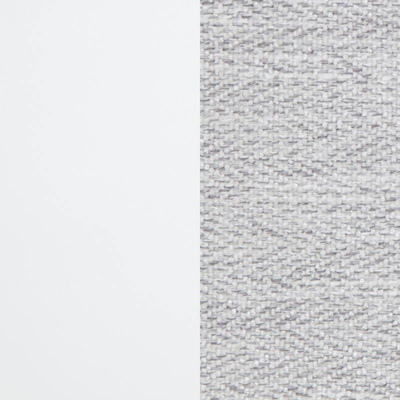 Gracemont 57-inch Panel Bed Grey and White