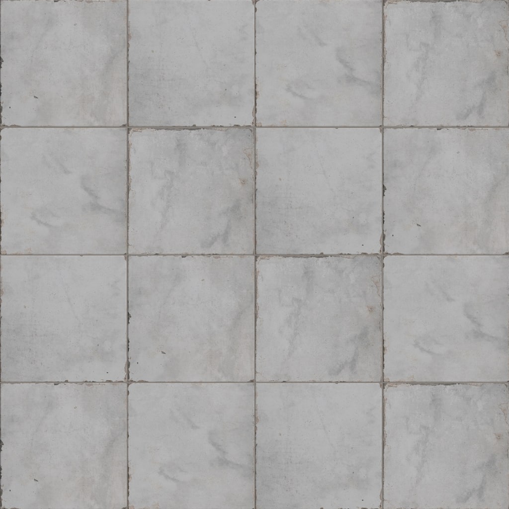 Merola Tile Renaissance Blanco 7-7/8" x 7-7/8" Porcelain Floor and Wall Tile
