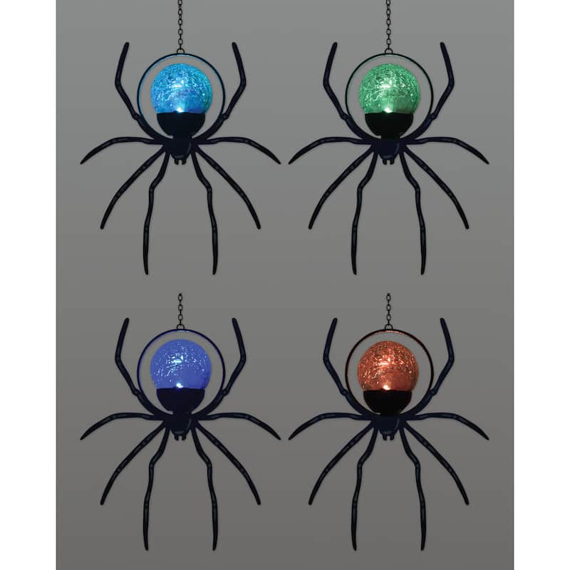 "Indigo", The Solar Spider Hanging Buddy