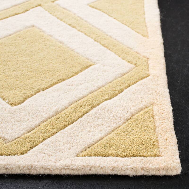 SAFAVIEH Handmade Chatham Llio Modern Wool Rug
