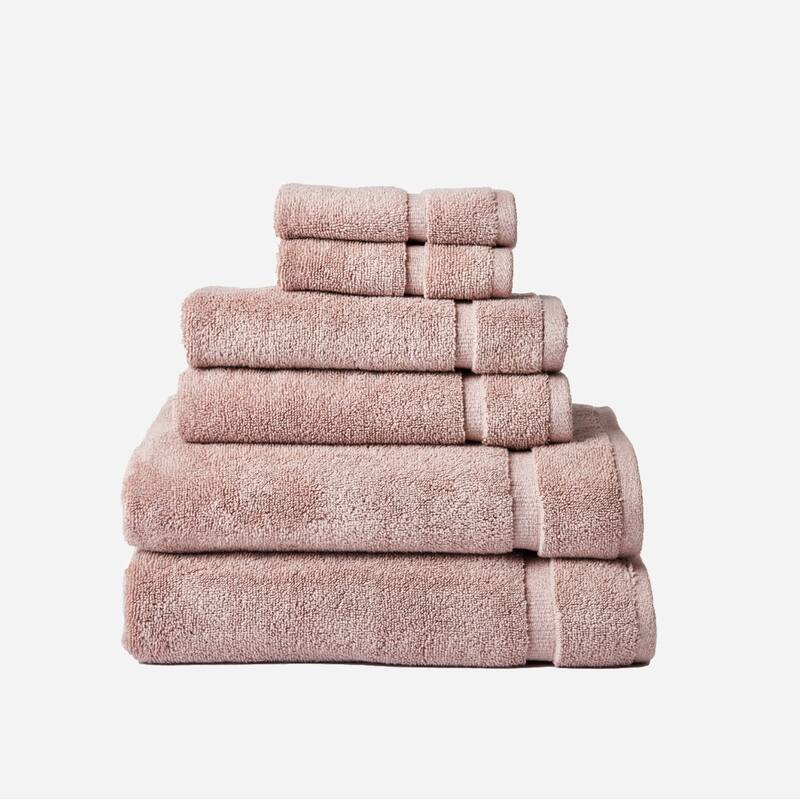 Splendid Super Soft 100% Cotton Oversized 6-Piece Bath Towel Set