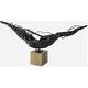 preview thumbnail 5 of 3, Uttermost 18009 Tranquility 8-1/2" Tall Cast Iron Abstract Table