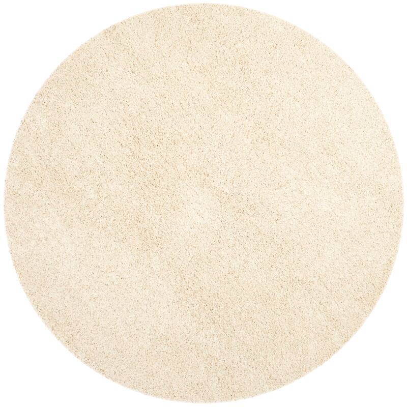 SAFAVIEH Laguna Shag Verdiana Solid Color 2-inch Thick Rug.