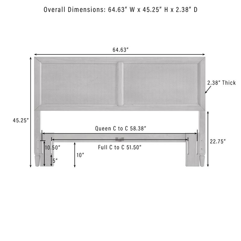 Crosley Katia Queen Headboard