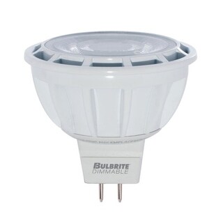 3 Bulbrite Pack of and 90 CRI 2700K GU5.3 7 Watt Dimmable Flood MR16 Bi-Pin 500 Lumens LED Bulb 