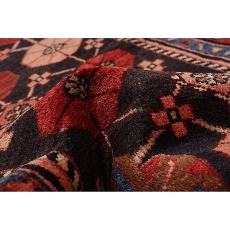 ECARPETGALLERY Hand-knotted Konya Anatolian Black, Red Wool Rug - 3'6 x 9'9