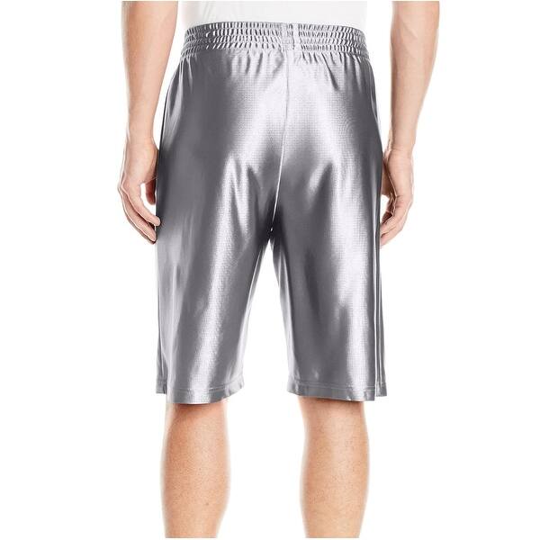 Shop Adidas Silver Men Size 2xl Athletic Basketball Comfort Waist