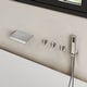 preview thumbnail 29 of 28, Waterfall Tub Faucet with Rough-in Valve,Wall Mounted Tub Spout with Handheld Shower