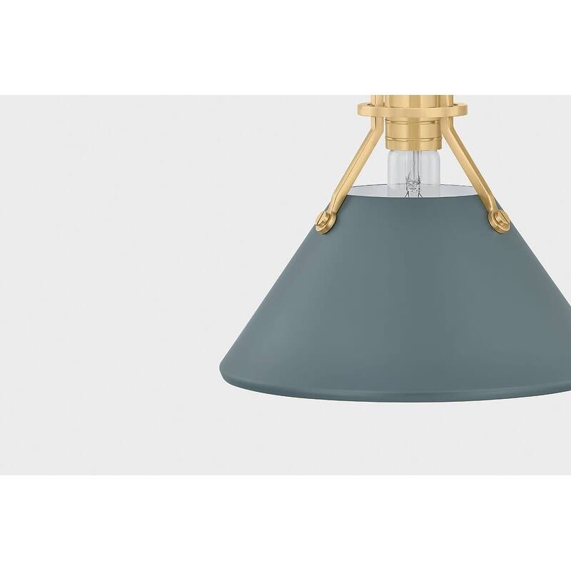 Hudson Valley Lighting Painted No.2 10" Wide Mini Pendant