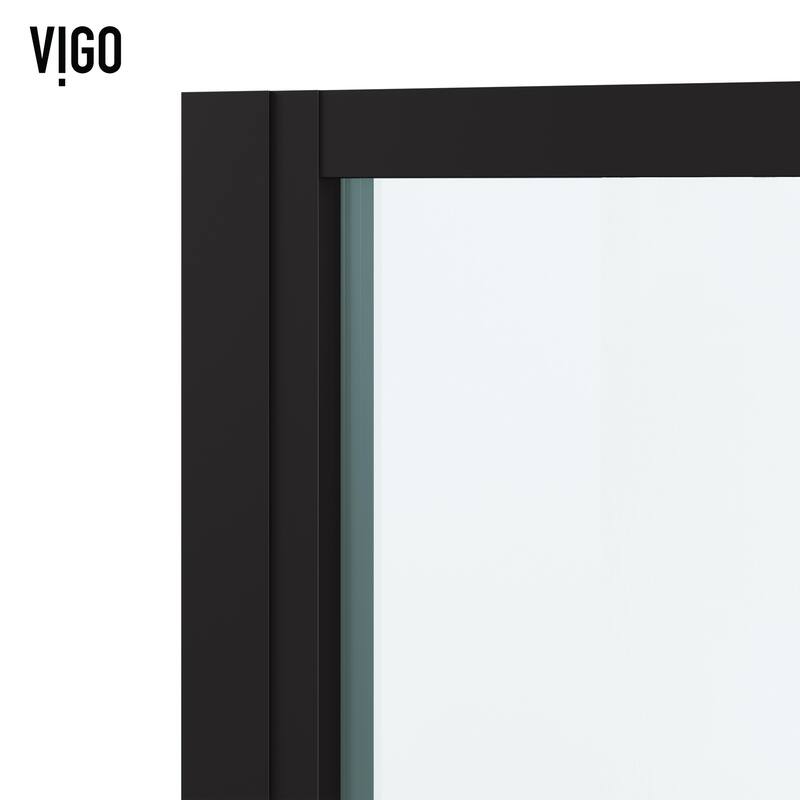 VIGO Astoria Framed Pivot Shower Door