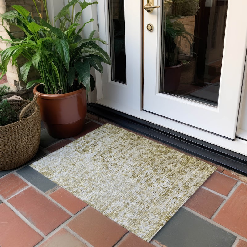 Machine Washable Indoor/ Outdoor Chantille Boho Morrocan Rug
