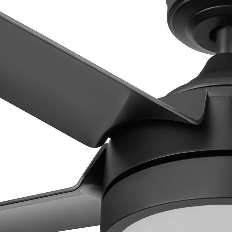 52" Honeywell Byard Outdoor Ceiling Fan with Color Changing Light, Remote Control - 52 Inches