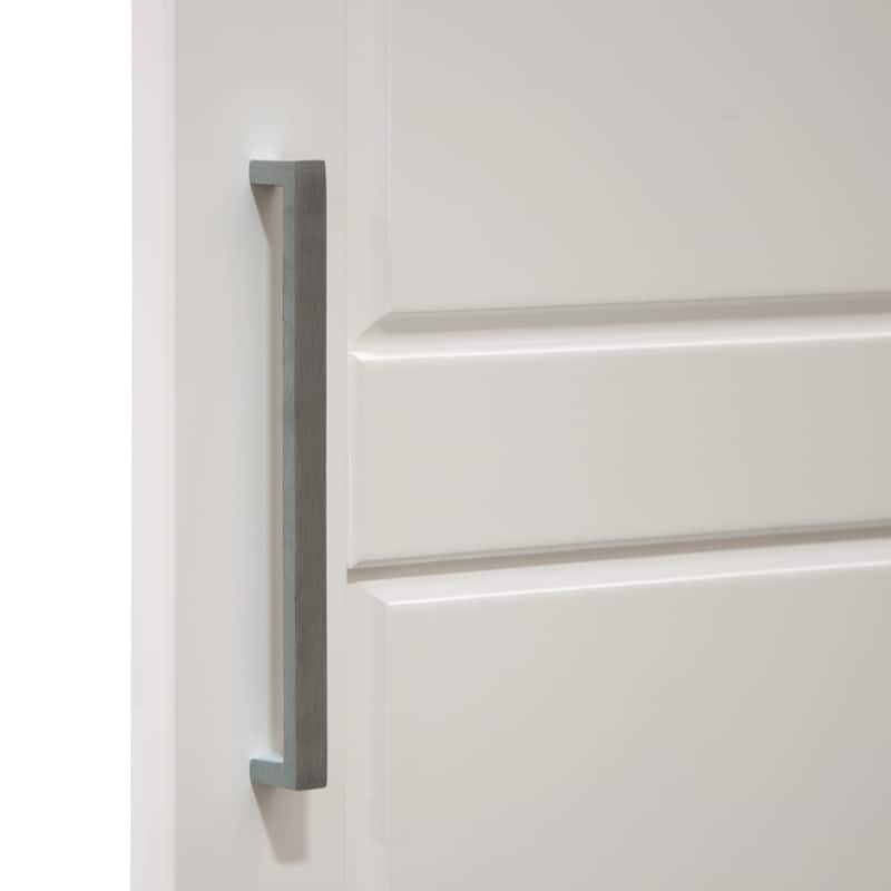100% Solid Wood Cosmo 4-Door Wardrobe with Solid Wood or Mirrored Doors