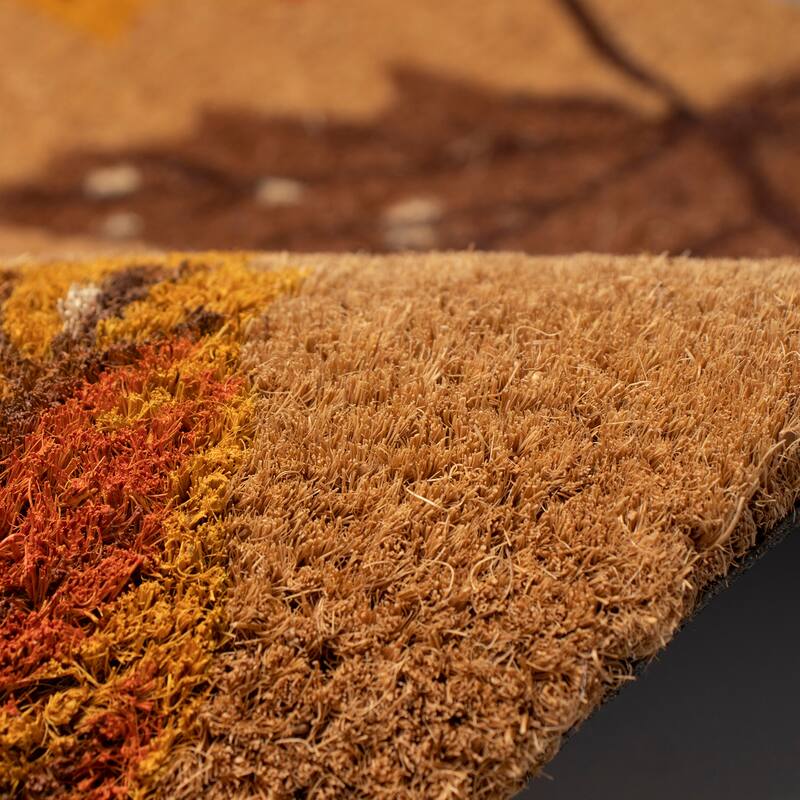 Liora Manne Natura Falling Leaves Outdoor Mat