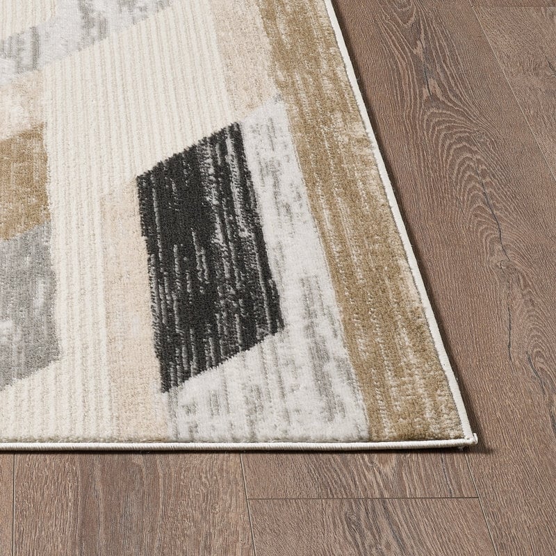 Traditional Grey/Beige Oriental Area Rug