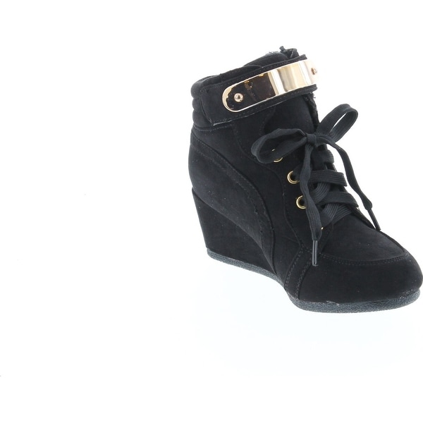 wedge lace up shoes