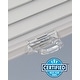 preview thumbnail 3 of 2, BlindsAvenue Cordless Blackout Cellular Honeycomb Shade, 9/16" Single Cell, White