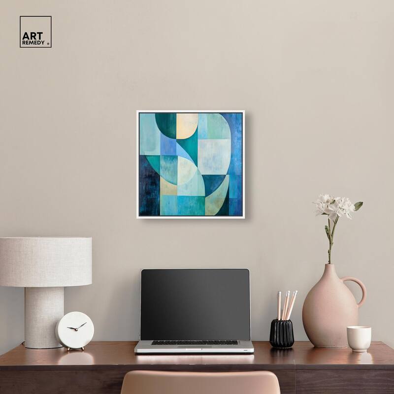 Color Blocks I Canvas by Art Remedy