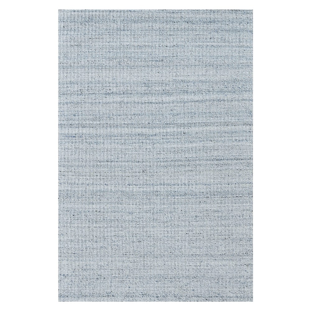 Lineage Sky Blue Heathered Hand-Woven Area Rug 2' x 3'