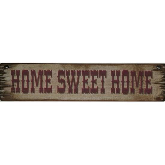 Shop Cowboy Signs Wood Wall Hanging Rustic Home Sweet Home White