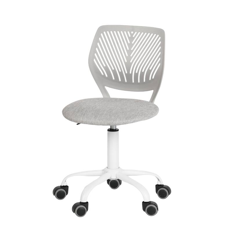 Homy Casa Ergonomic Task Chair for Teens & Home Study - Grey