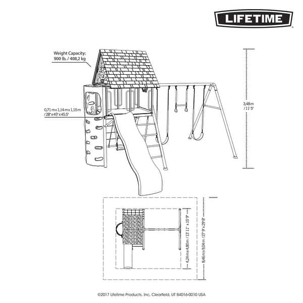 Lifetime Big Stuff ® Swing Set