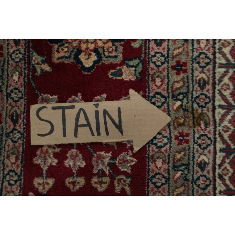 Hand Knotted Oriental 100% Wool Carpet Traditional Floral Multi-Colored Agra Area Rug - 17' 4'' X 11' 6''