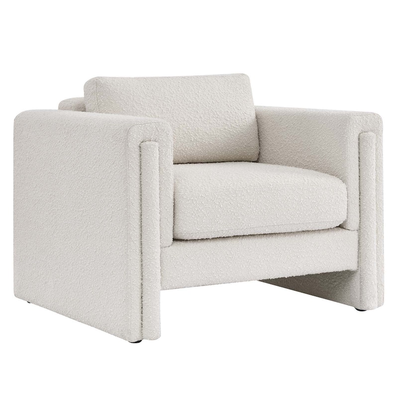 JASIWAY 3-seater Teddy Velvet Modern Upholstered Sofa Sectional Sofa
