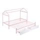 preview thumbnail 5 of 24, Convertible Twin XL to King Metal Twin Size House Platform Bed