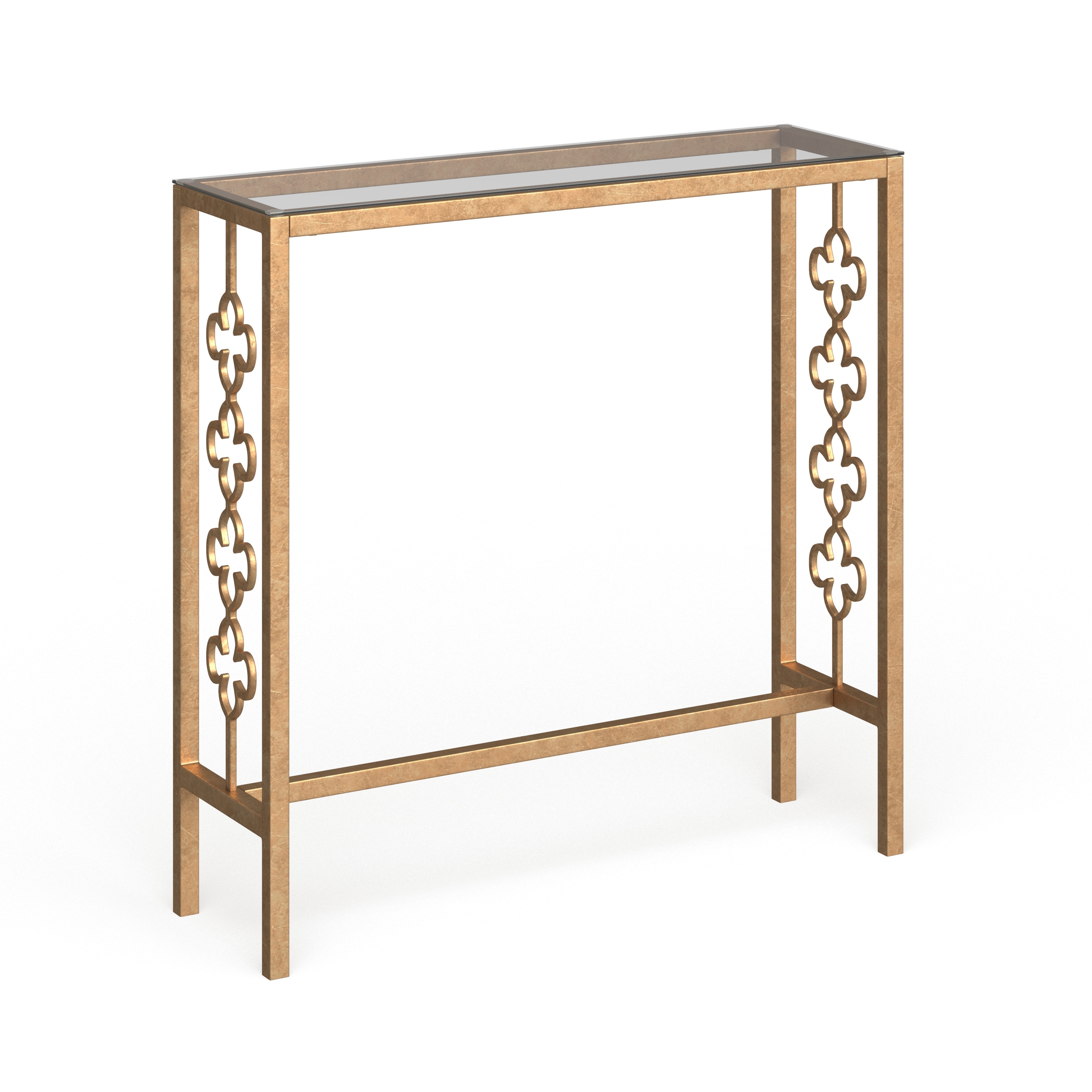 Safavieh Jovanna Antique Gold Leaf Console Table 36 8 X 11 1 X 37 On Sale Overstock 10856975