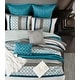 preview thumbnail 9 of 11, Nanshing Avalon Trellis 8-Piece Moroccan Print Comforter Set