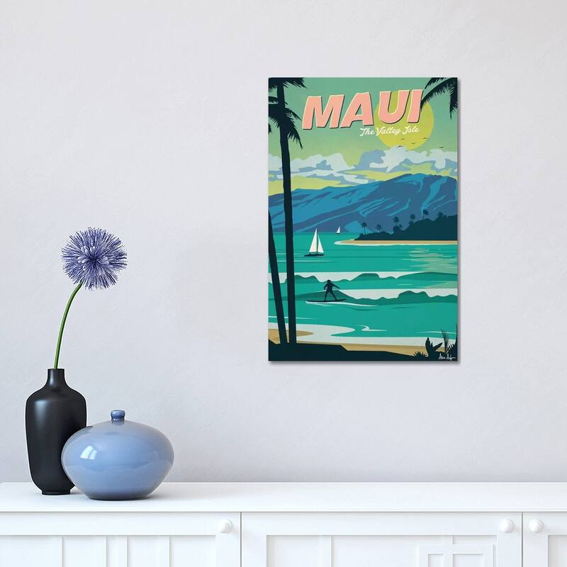 iCanvas "Maui" by IdeaStorm Studios Canvas Print - 18x12x1.5
