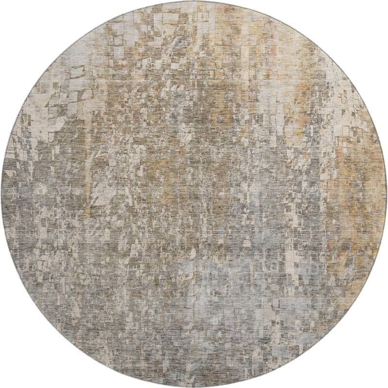 Premium Washable Super Soft Ombre Mosaic Mayfield Rug