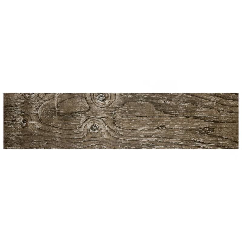 Merola Tile Gaugin Catan Shadow 8-1/2" x 35-1/2" Porcelain Floor and Wall Tile