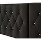 preview thumbnail 10 of 23, CraftPorch 3 Piece Bedroom Nightstands Set Luxurious Velvet Tufted Platform Bed