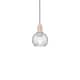 Option Antique Copper / Clear Water Glass