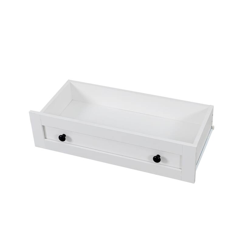 GDF Studio - Ansar Modern Sideboard Buffet Cabinet with Drawer, Adjustable Shelf, and Ample Storage