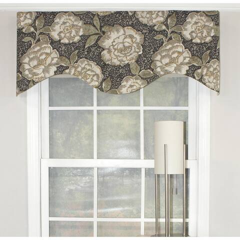 RLF Home Peony Garden Cornice 50" Window Valance