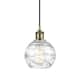 Option Clear Deco Swirl / Antique Brass