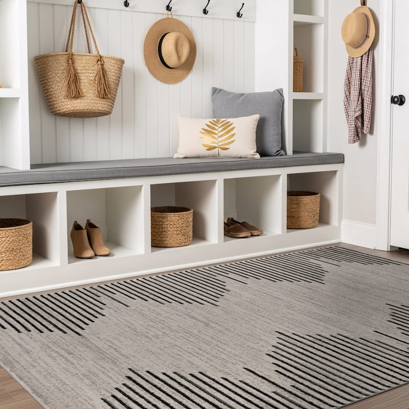 Bohemian Stripe Area Rug