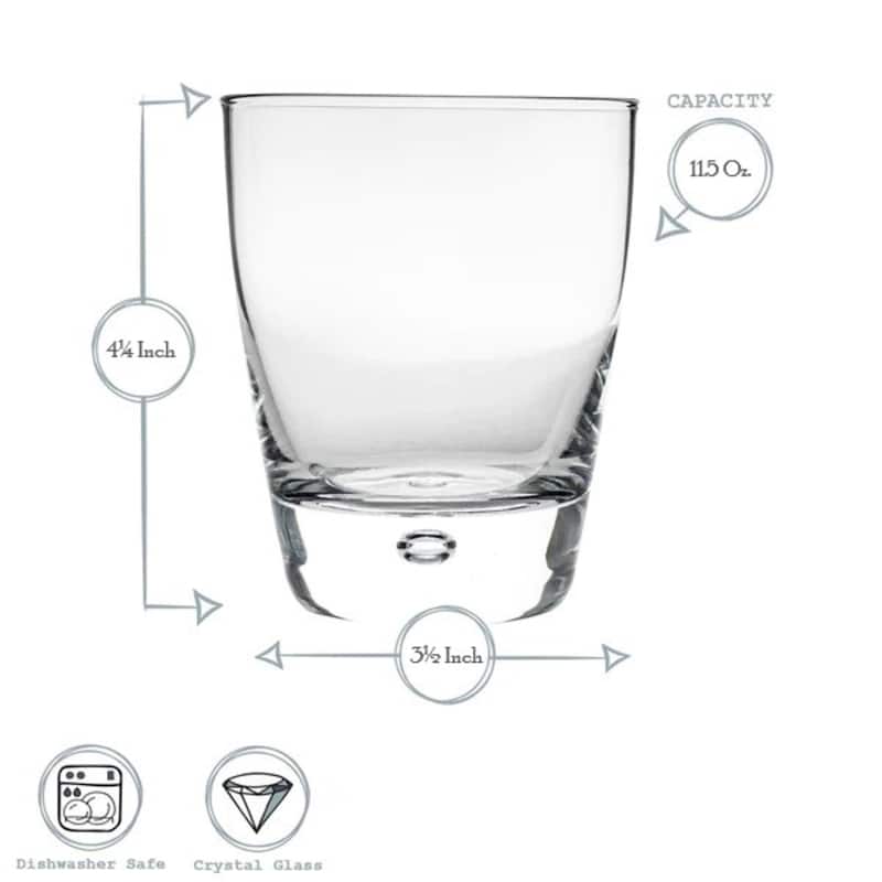 Bormioli Rocco Luna DOF Glasses Set