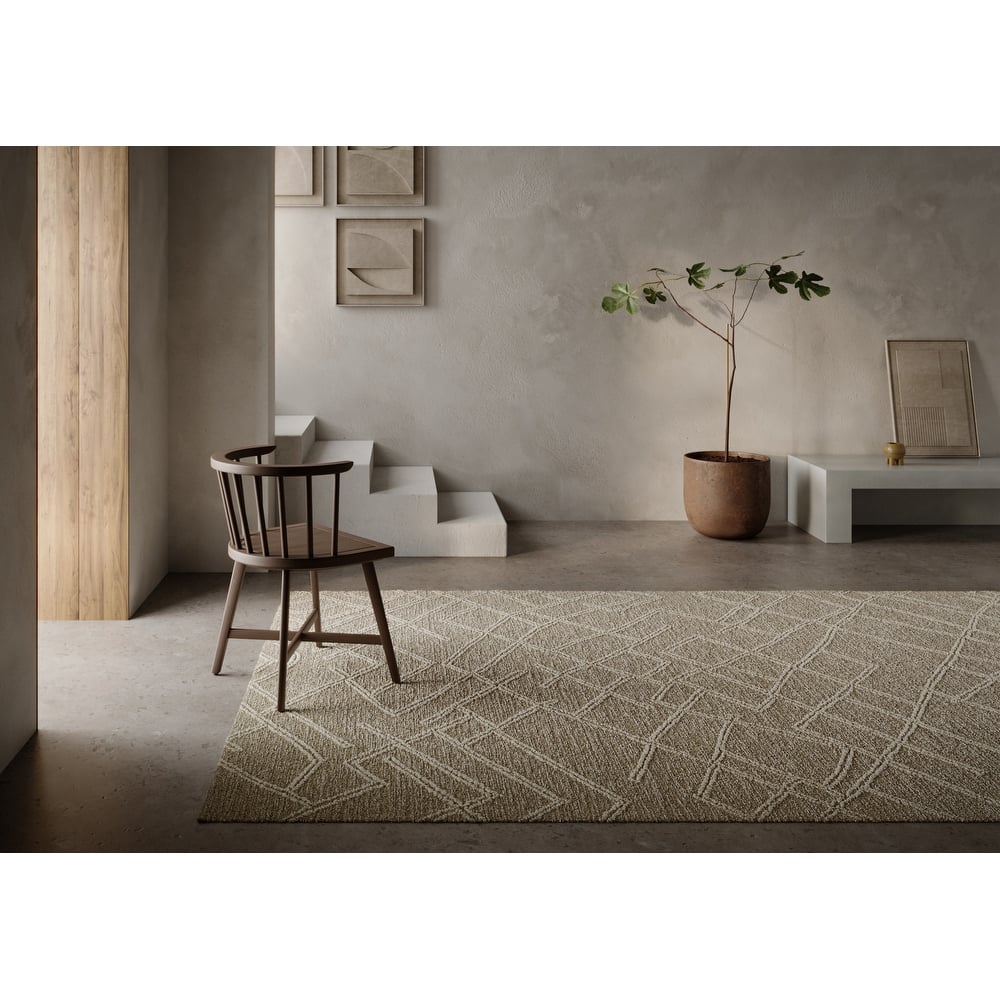 Momeni Everett Geometric Hand Tufted Wool Area Rug