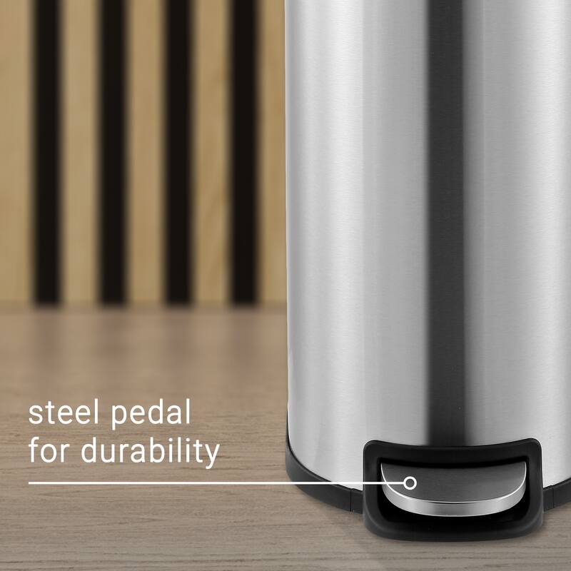 happimess Roland Mini Step-Open Trash Can