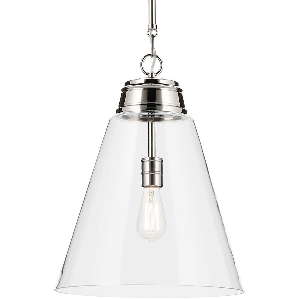 Kichler 52662CLR Marsailli 16" Wide Pendant with Clear Glass Shade