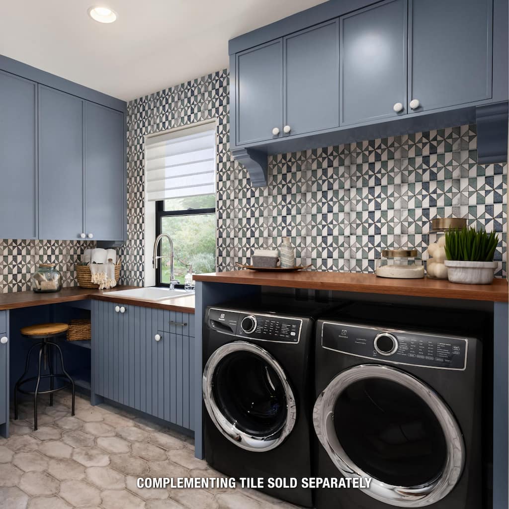 Merola Tile Essenza Valentina 5-7/8" x 11-7/8" Ceramic Wall Tile