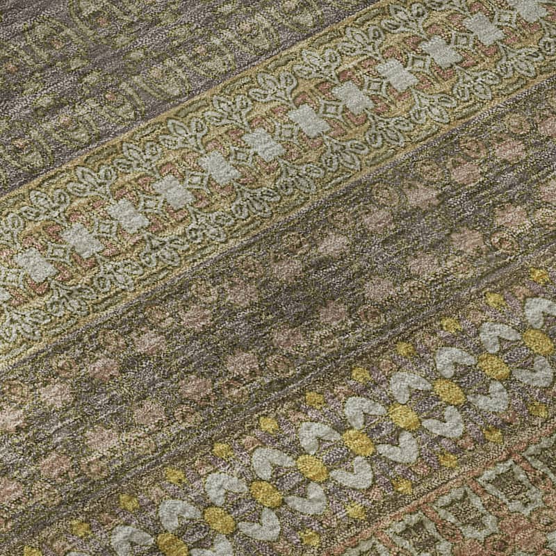 Premium Washable Super Soft Boho Stripes Mayfield Rug